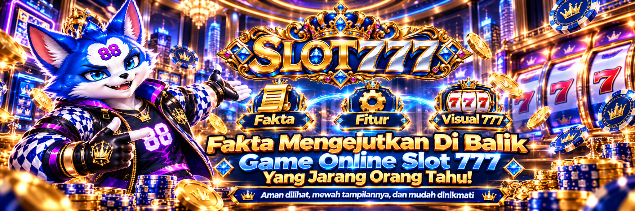 SLOT777 — Fakta menarik game online slot 777, banner 1
