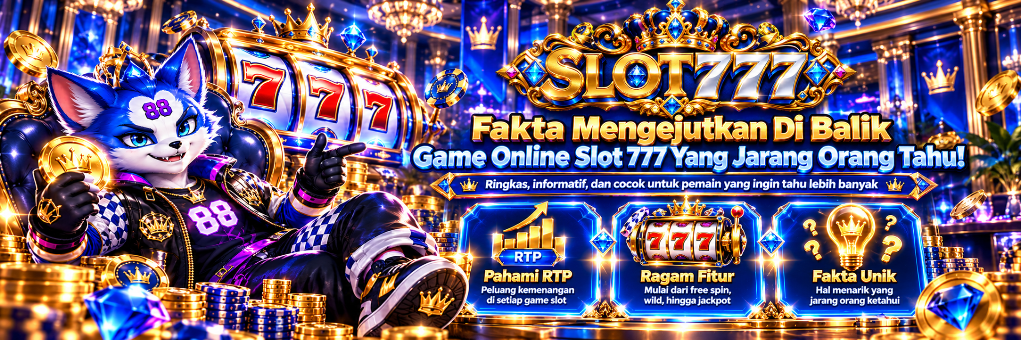 SLOT777 — Fakta menarik game online slot 777, banner 3